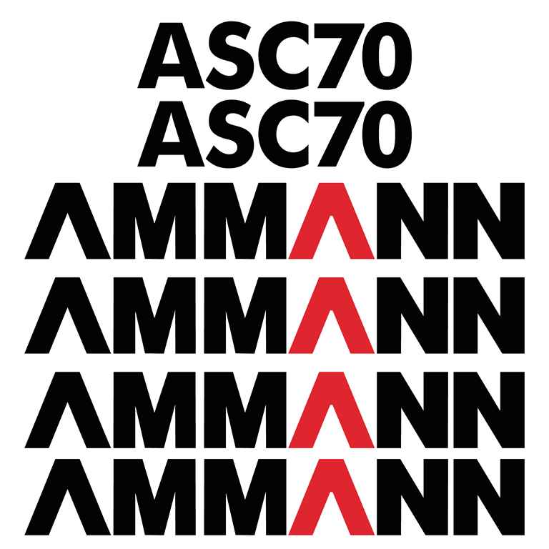 Ammann ASC70 Decal Kit