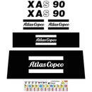 Atlas Copco XAS90 Decal Kit - Compressor