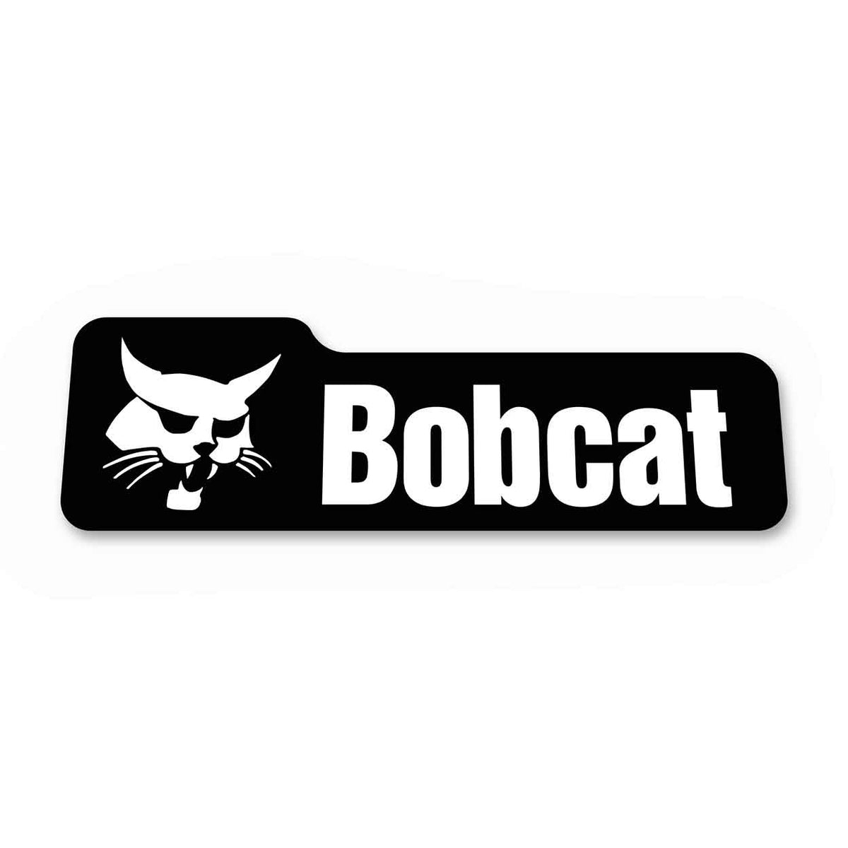Bobcat Loader Back Door Decal For later Style