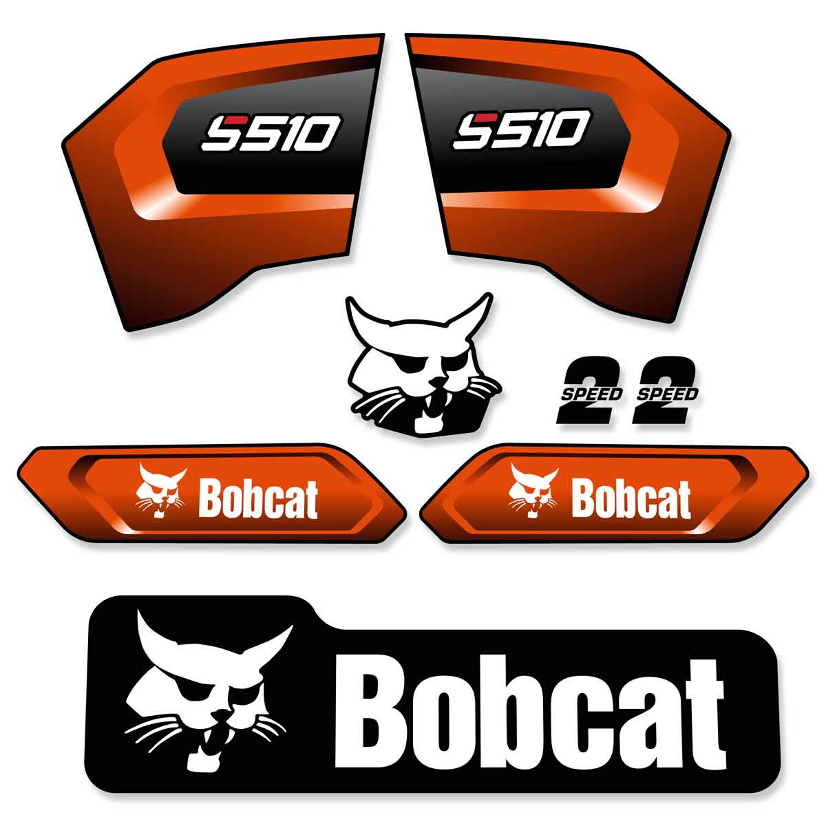 Bobcat S510 Decals