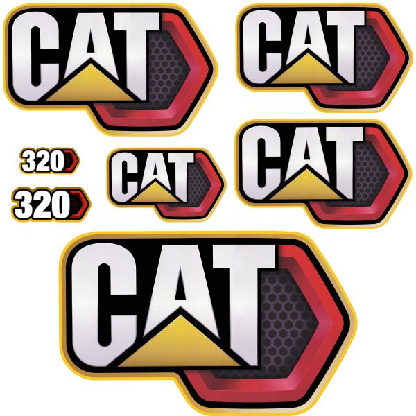 CAT 320 Next Gen Decal Kit