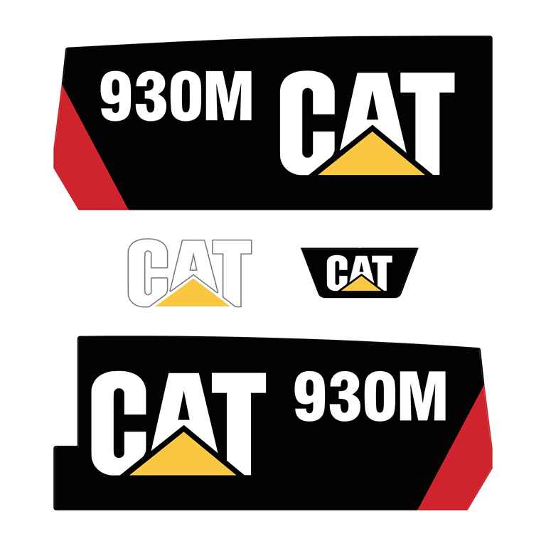 CAT 930M Decal Kit