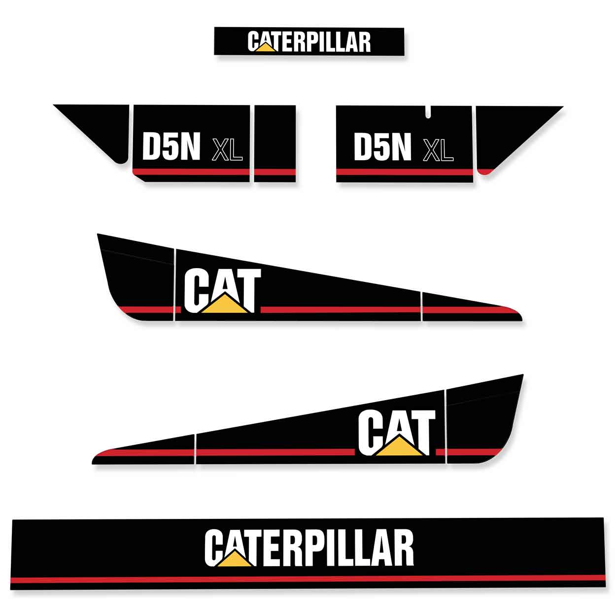 CAT D5N XL Decal Kit - Dozer