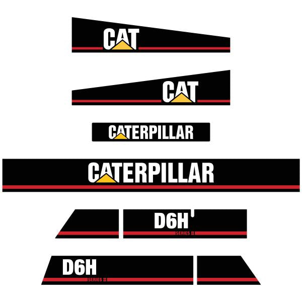 CAT D6H S2 Decal Kit