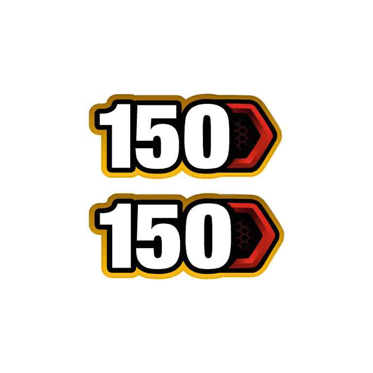 CAT 150 Decal Kit
