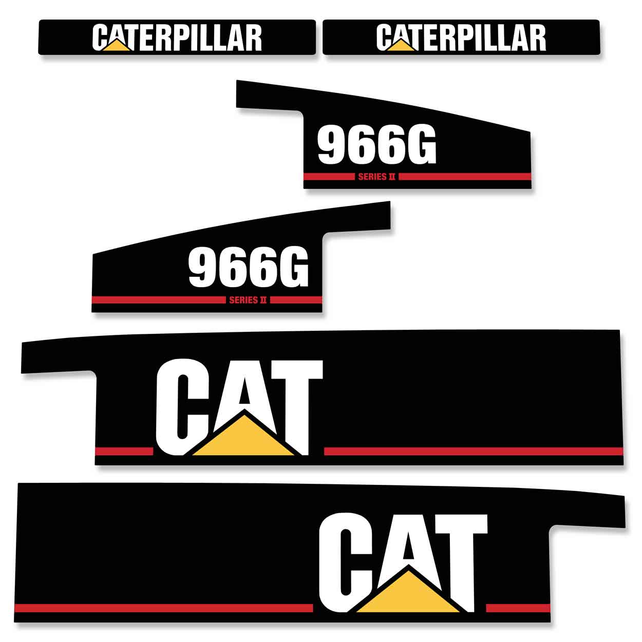CAT 966G Decals - Series 2