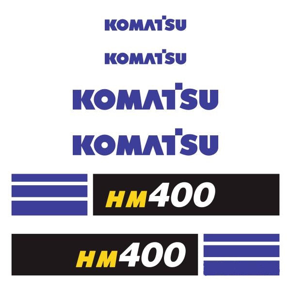 Komatsu HM400-5 Decal Kit