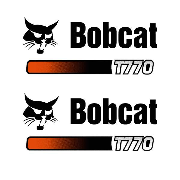 Bobcat T770 Decal Kit