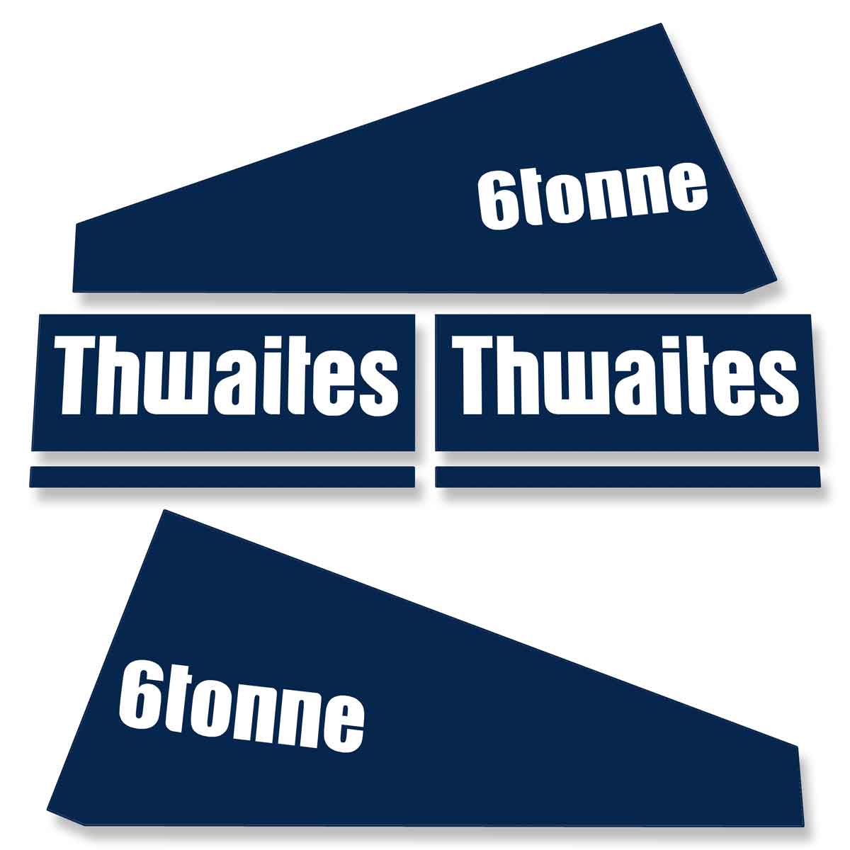 Thwaites 6ton Decal Kit