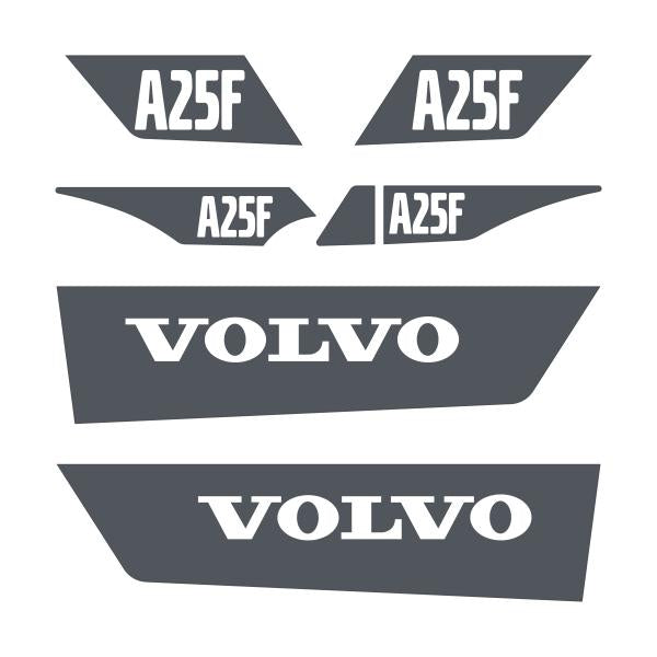 Volvo A25F Decal Kit
