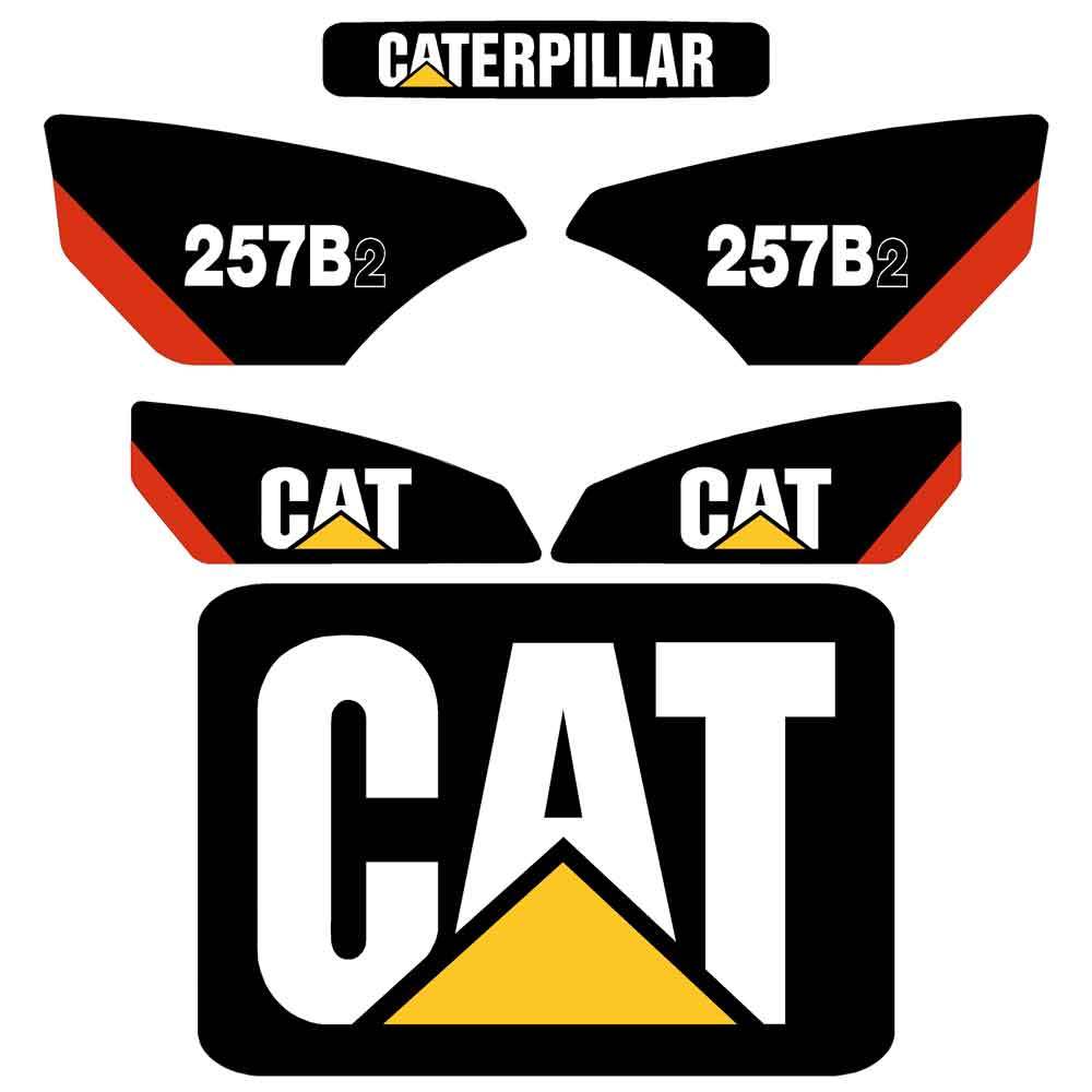 257B2 Decals Stickers