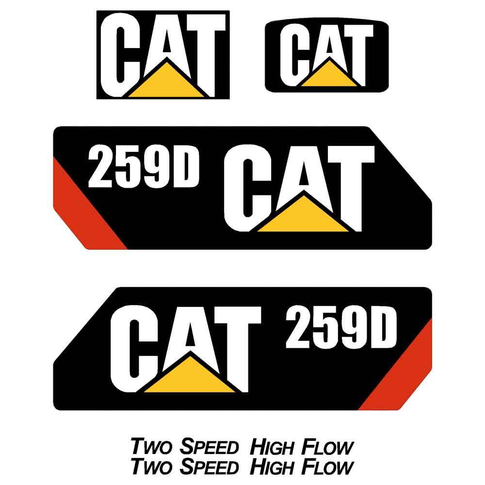 259D Decals Stickers