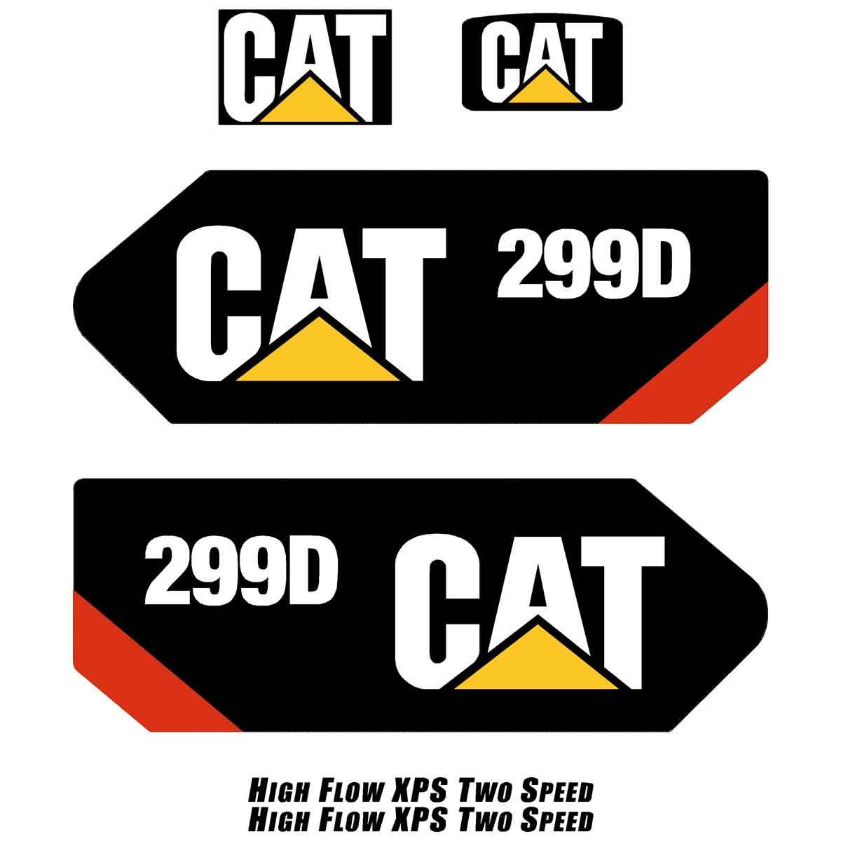 299D Decals Stickers