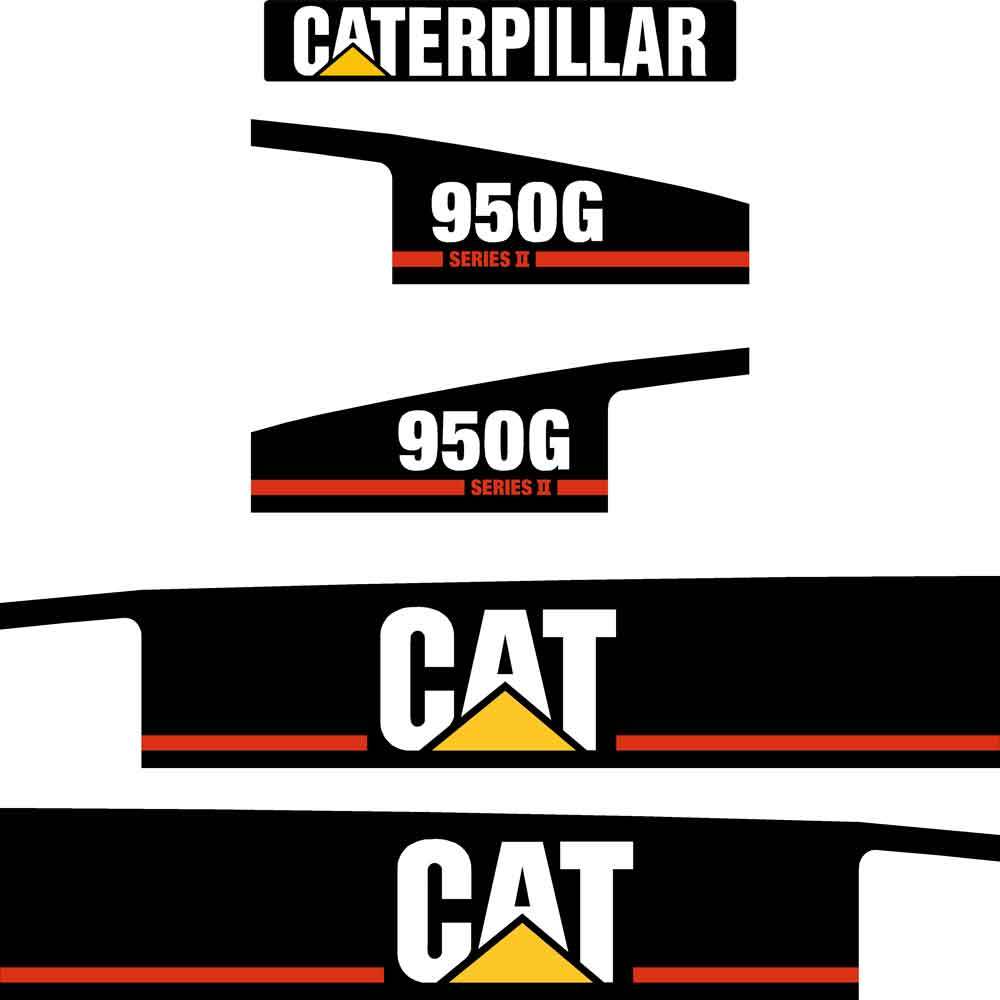 950G Series 2 Decals Stickers