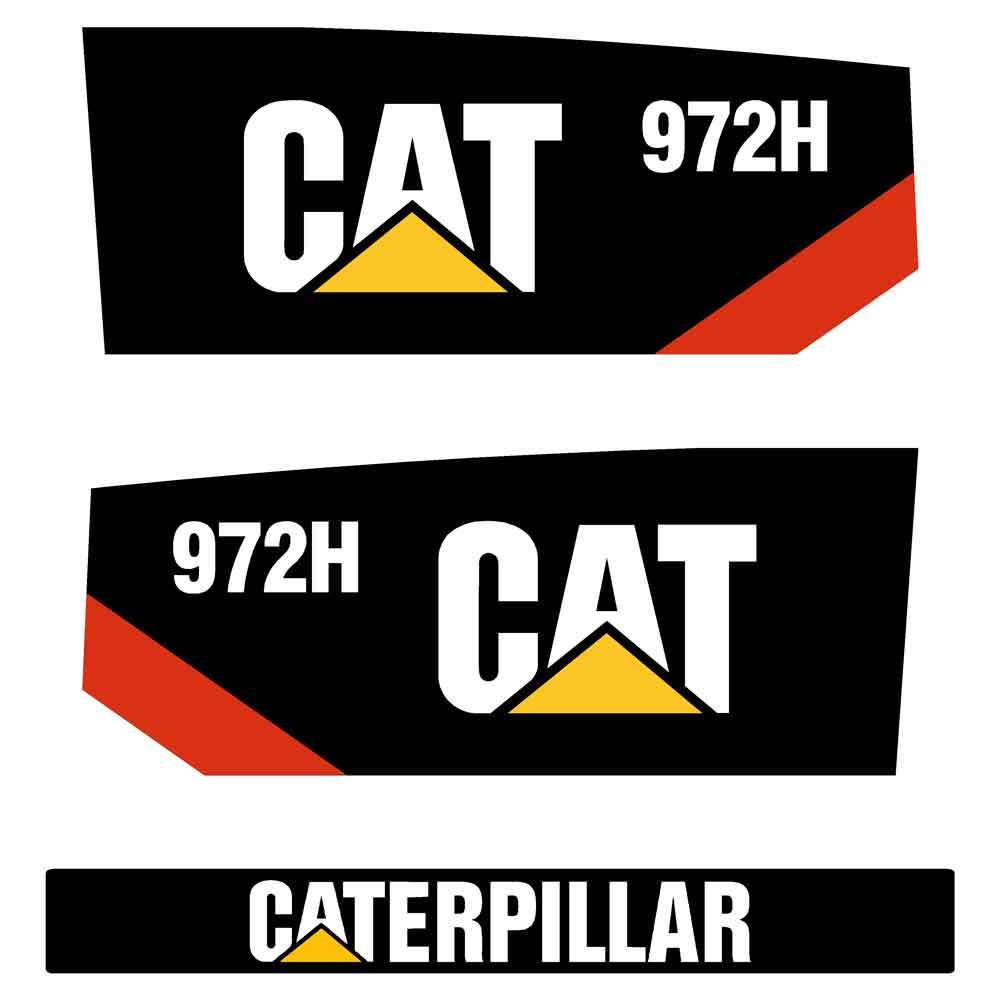 972H Decals Stickers