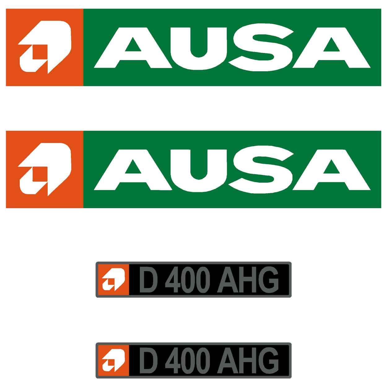 Ausa D400 AHG Decals