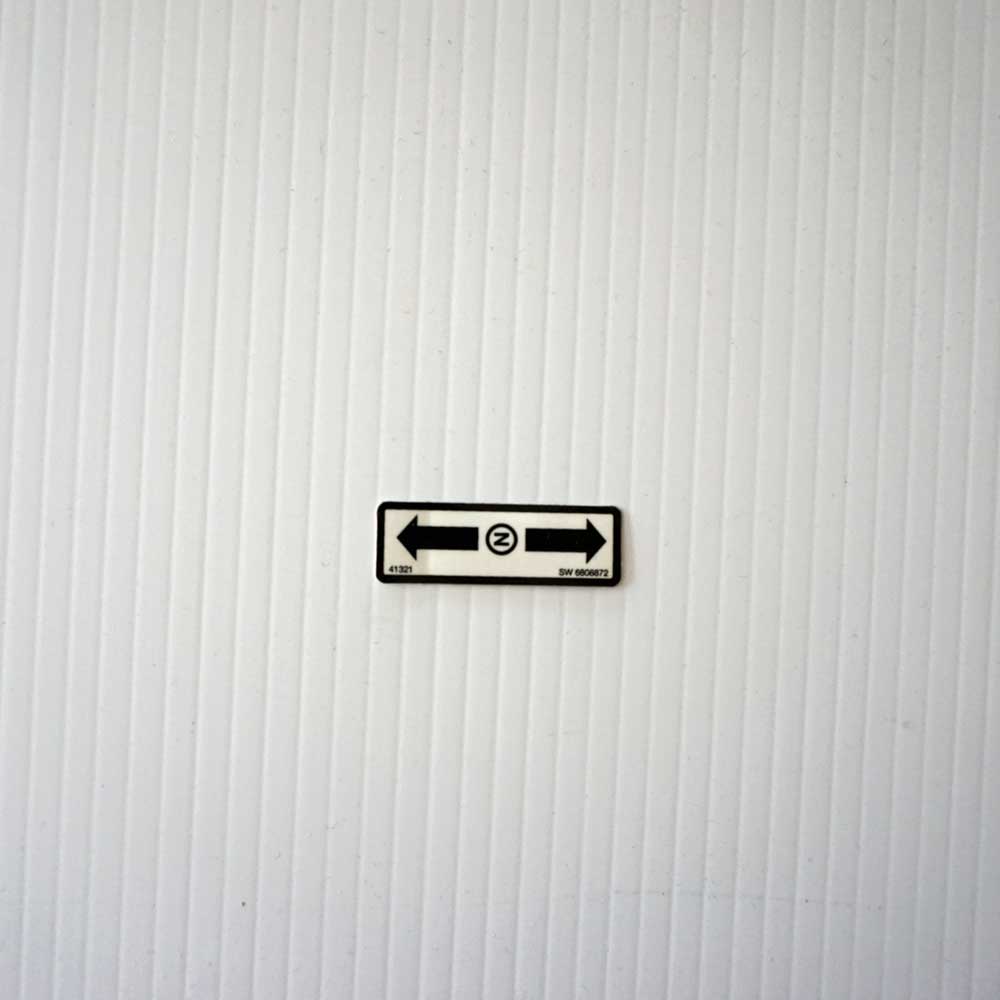 Excavator Dozer Blade Decal 6808872