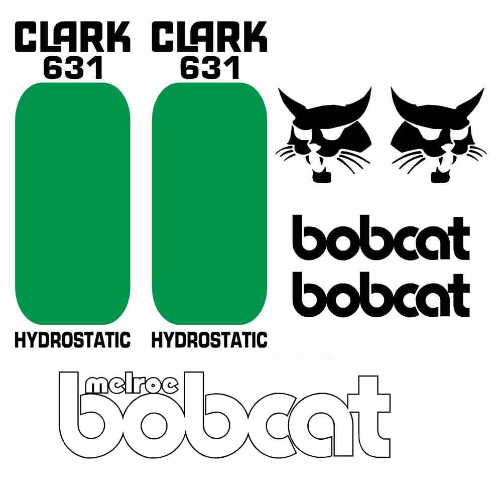 Bobcat 631 Decal Set