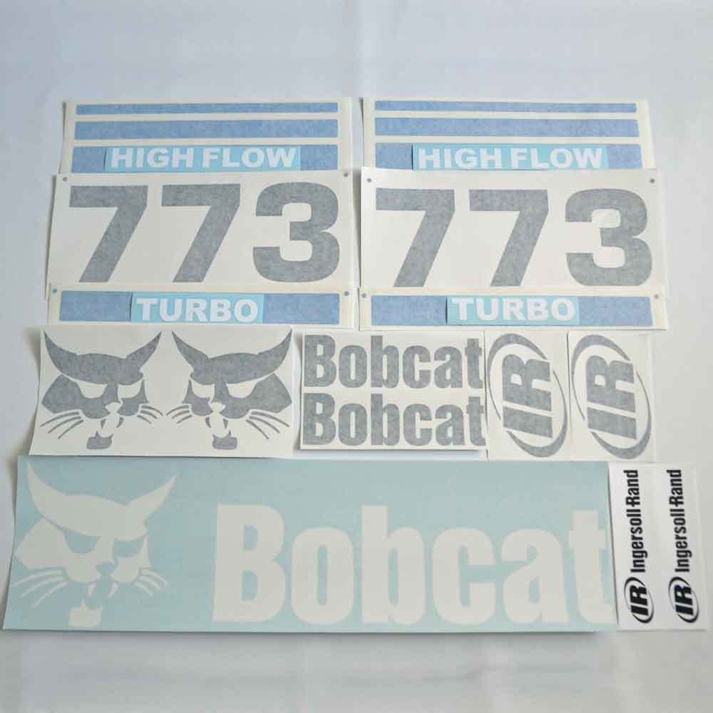 thumbnail image 2 of Bobcat 773 Skid Steer Full Decal Sticker Set Kit - Original Look, V3V1 2 of 6