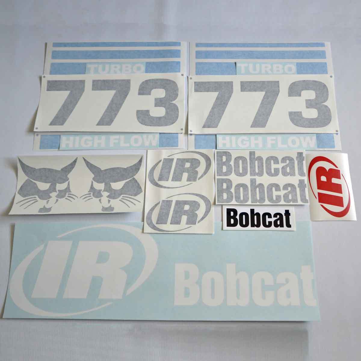 Bobcat 773 Decal Set (Big IR Logo)