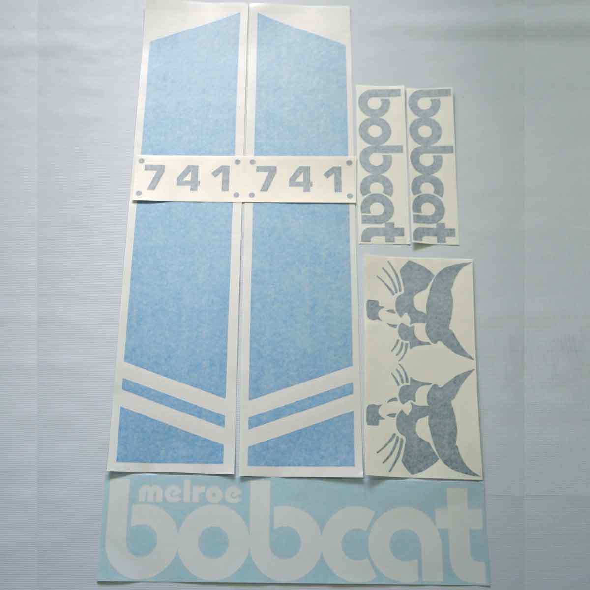 Bobcat 741 Decal Set Melroe