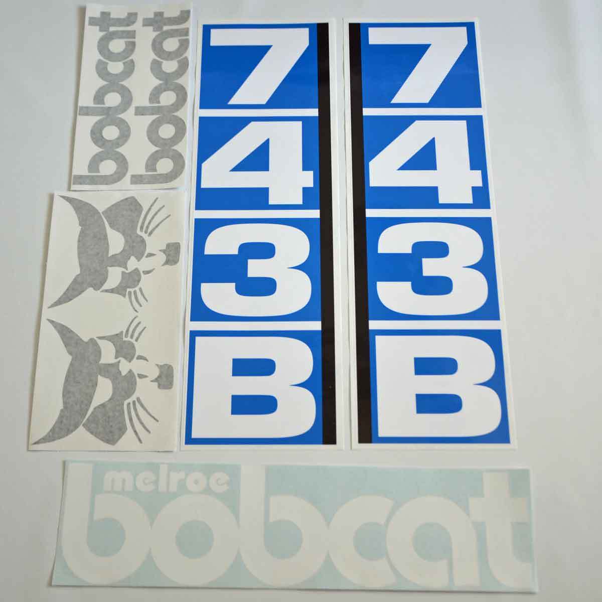 Bobcat IR 743B Decal Set