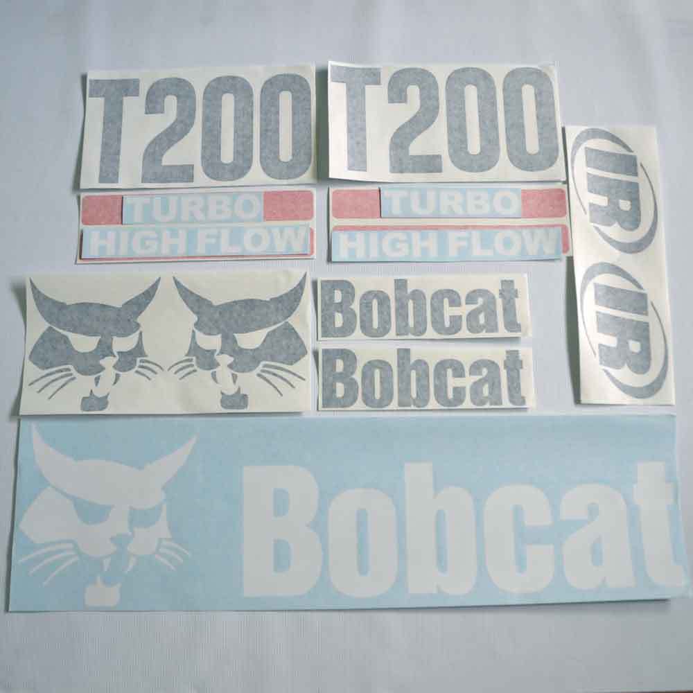 Bobcat T200 Decal Set (2 Stripe)
