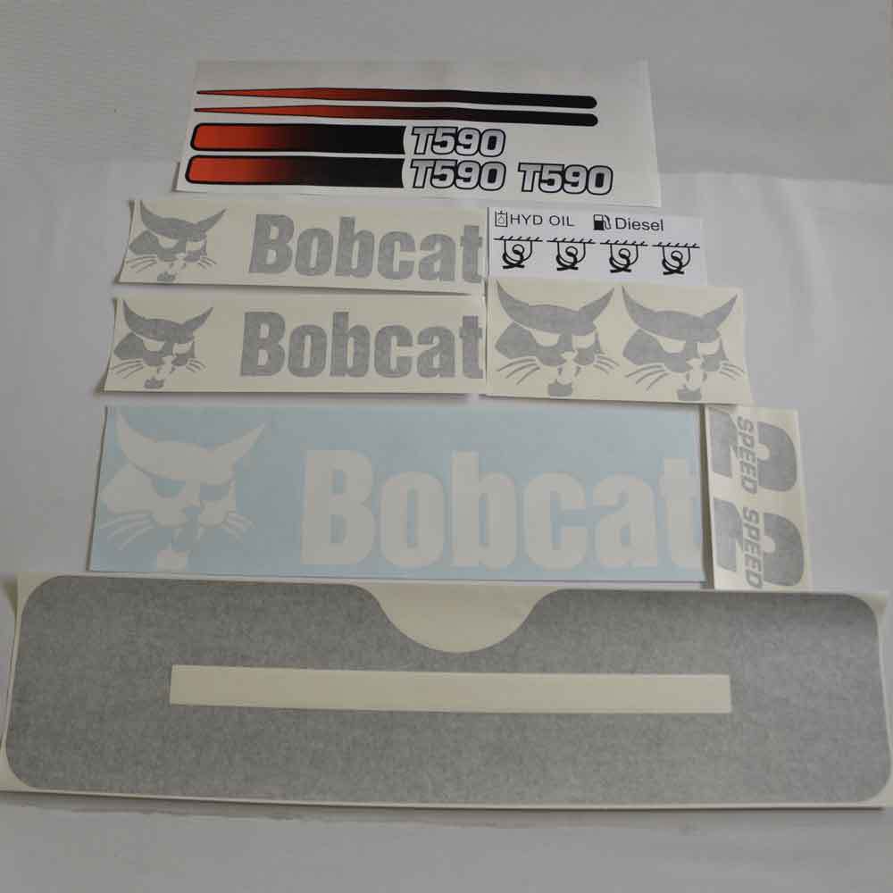 Bobcat T590 Decals Stickers