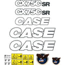 Case CX75C SR Decal Kit - Excavator