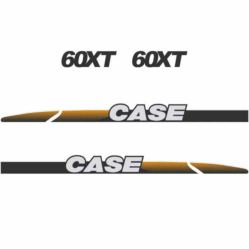 Case 60XT Decal Sticker Set