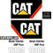 CAT 160M Decals Stickers Set