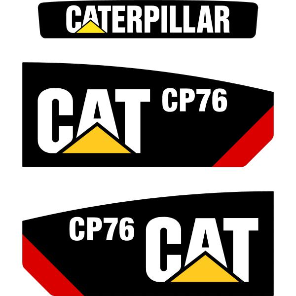 CAT CP76 Decal Kit