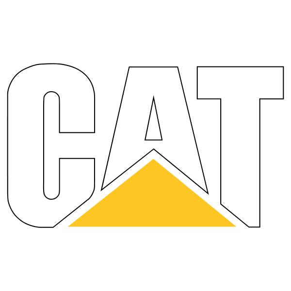 CAT Decal Sticker for Counterweight on Excavator