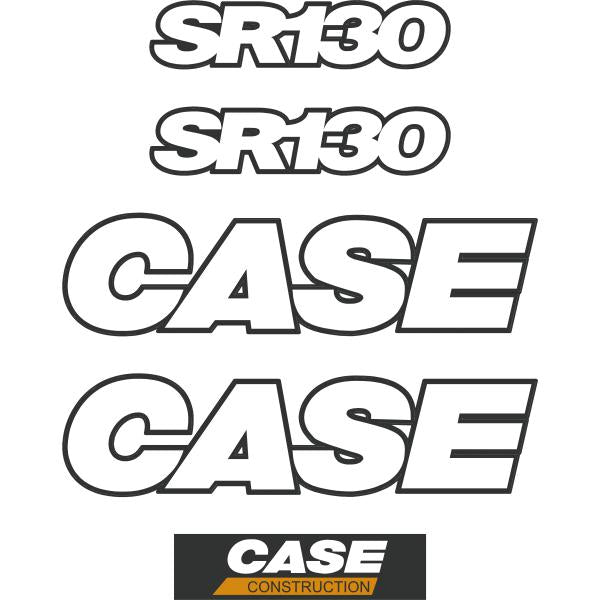 Case SR130 Later Decals