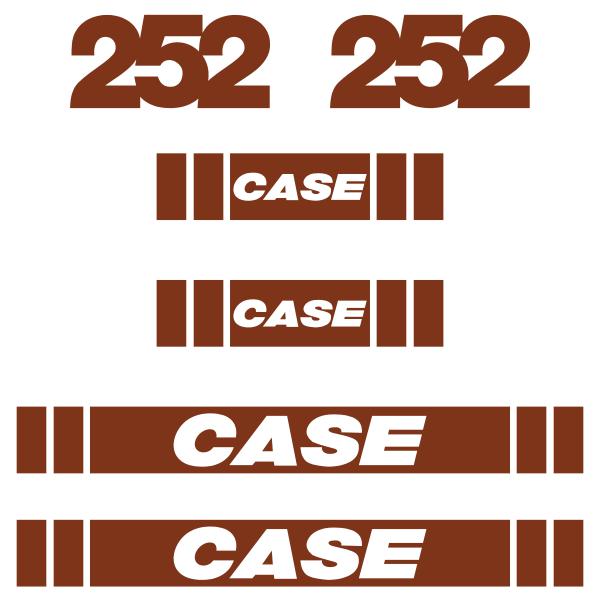 Case 252 Decal Kit