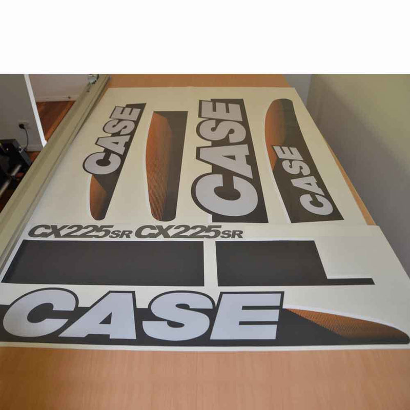Case CX225SR Decal Sticker Set