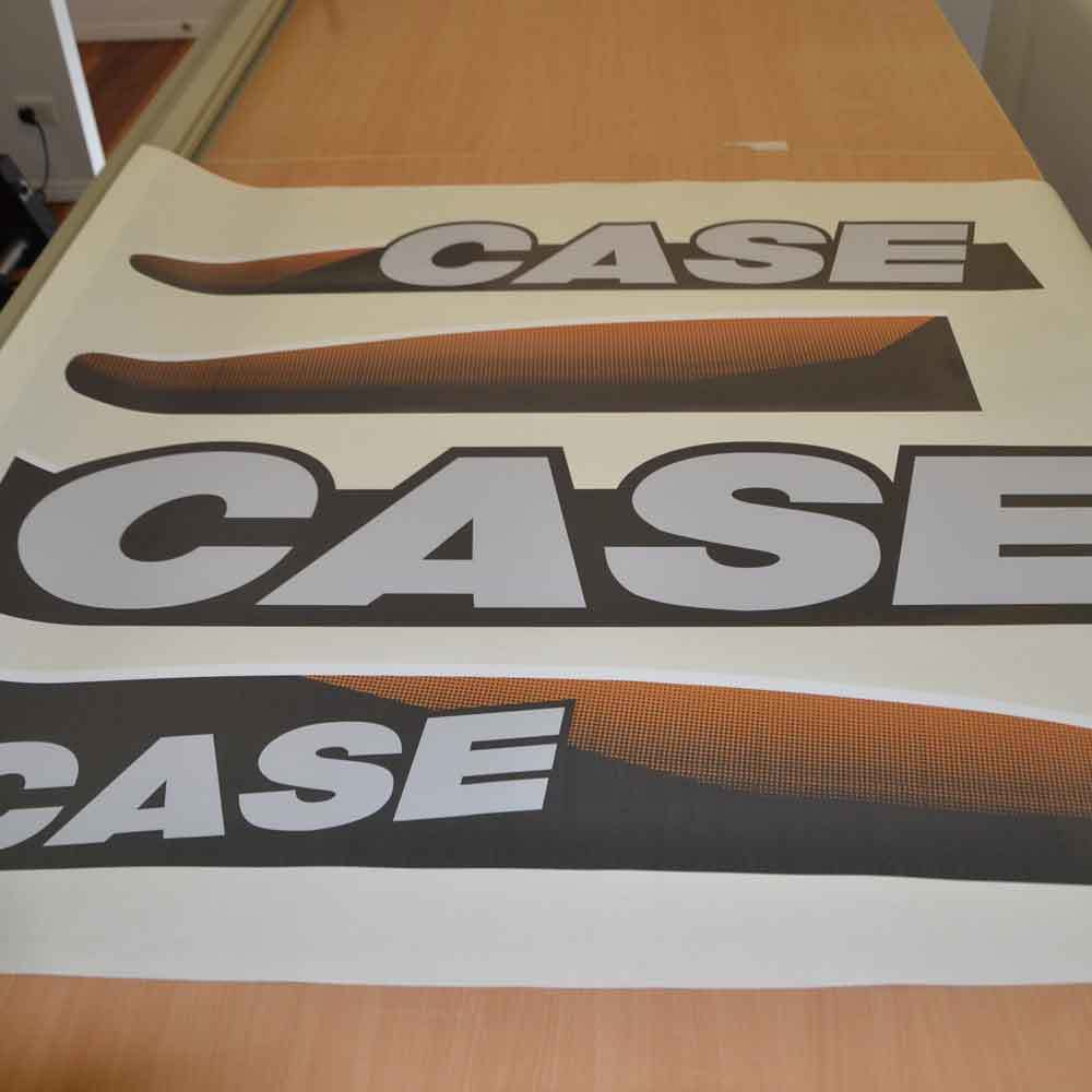 Case CX210B Decals Stickers