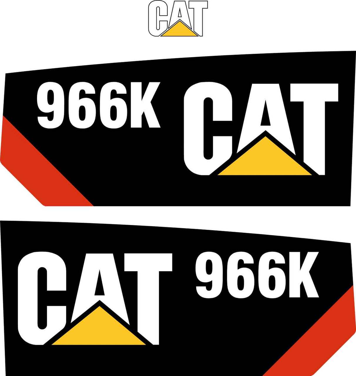 966K Decals