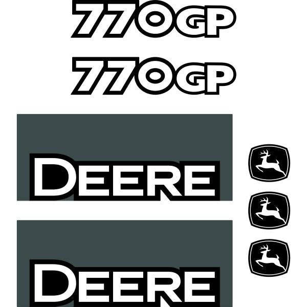 Deere 770GP Decal Kit -