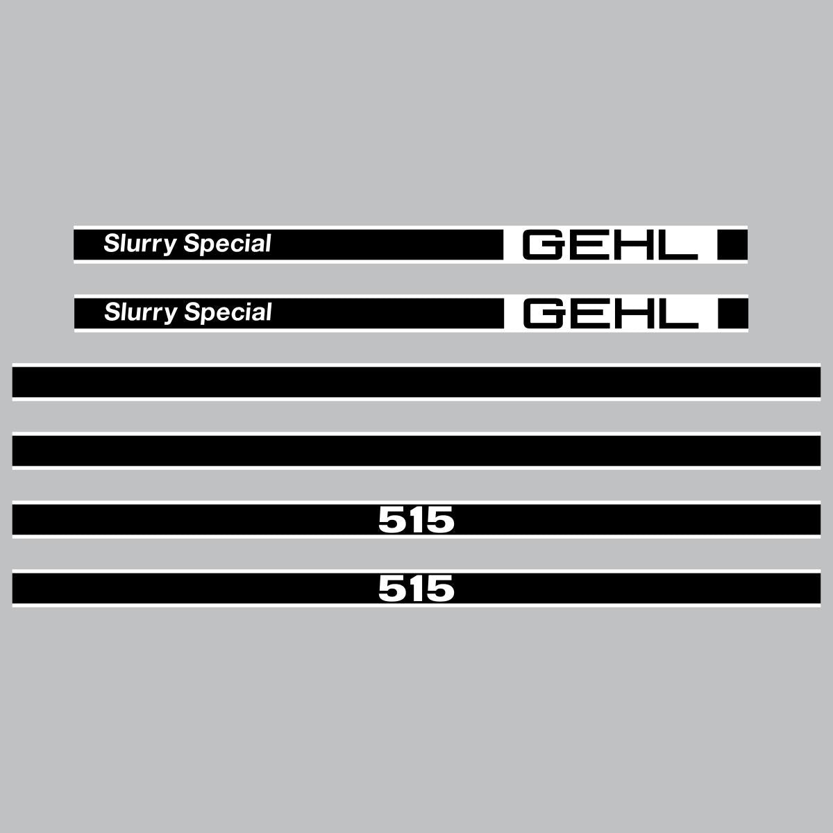 Gehl 515 Slurry Special Decal Kit- Farm