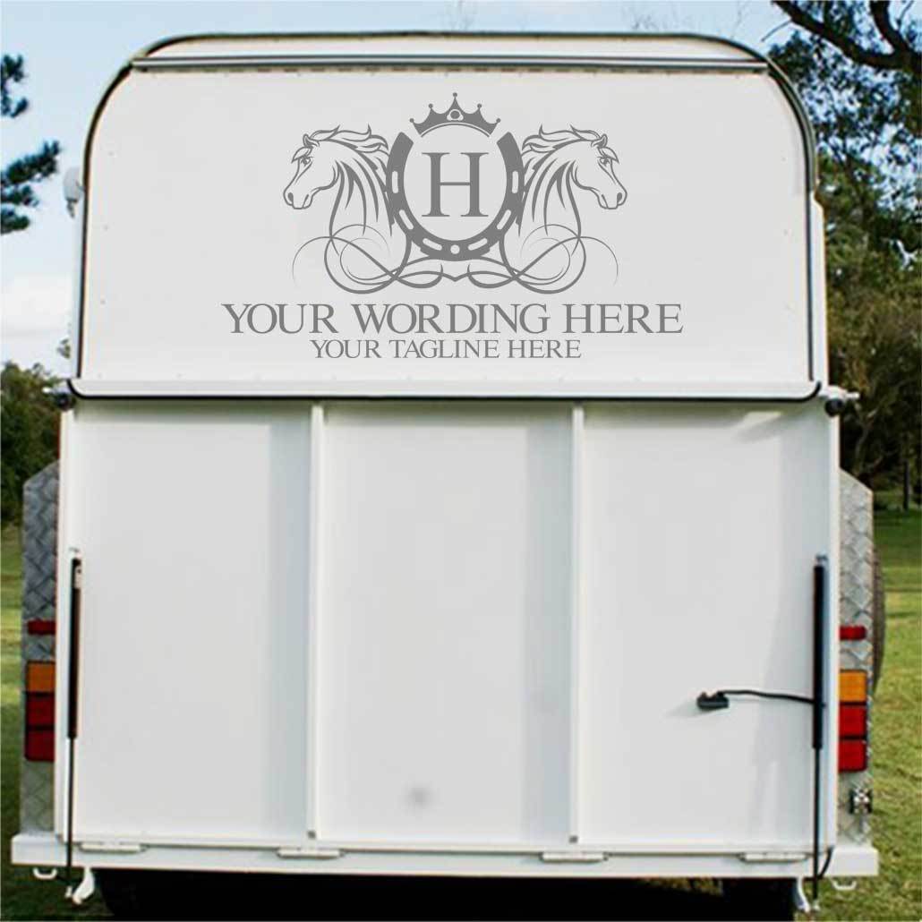 Royal Horses Horse Float Decal