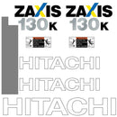 Hitachi ZX130K -3 Decals