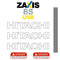 Hitachi ZX85USB-3 Decals Stickers Set