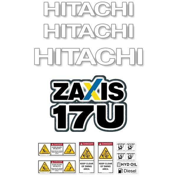 Hitachi ZX17U-5 Decals