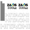 Hitachi ZX330-3 LC Decal Kit Excavator