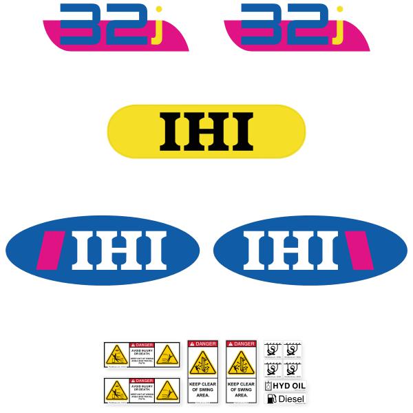 IHI 32J Decal Kit