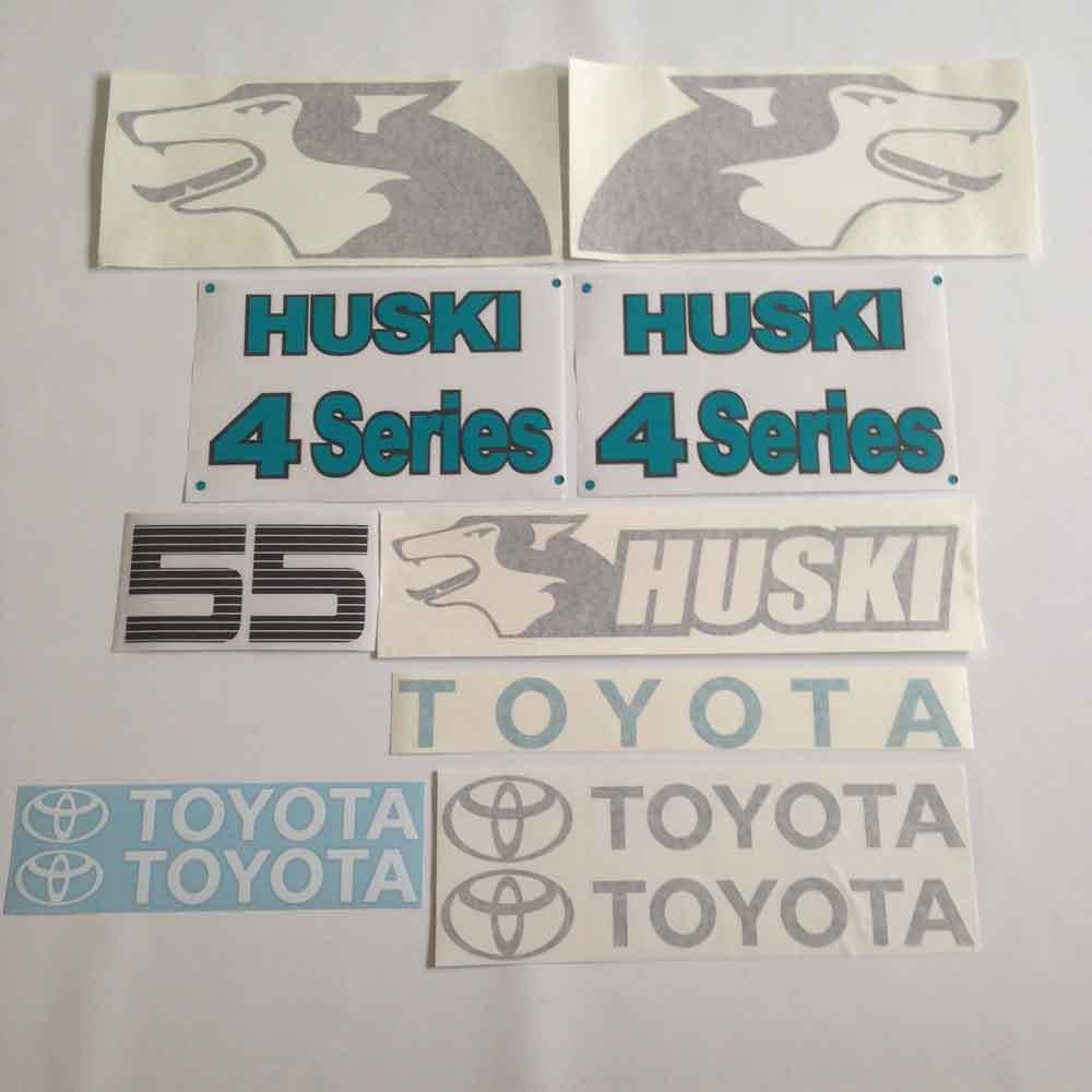 Toyota Huski 4SDK5 Decal Sticker Set