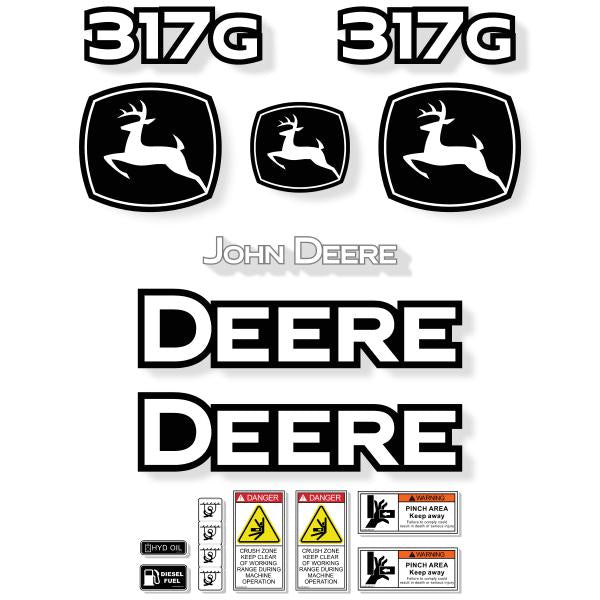 Deere 317G Decal Kit