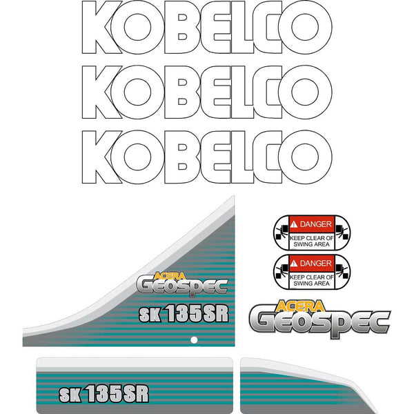 Kobelco SK135SR-3 Decals 