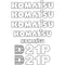 Komatsu D21P-7 Decal Kit - Dozer
